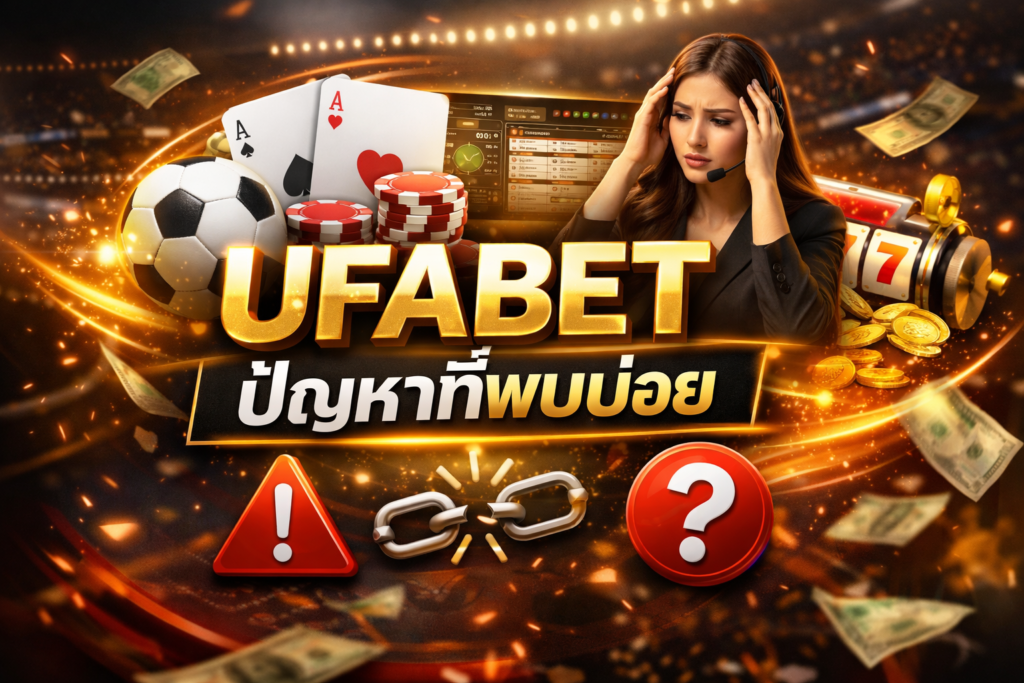 UFABET ปัญหาที่พบบ่อย UFABET ปัญหาที่พบบ่อย